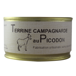 Terrine campagnarde au Picodon 130 g