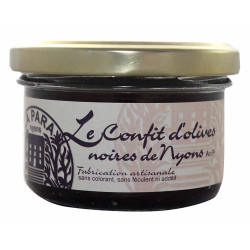 Confit d'olives noires de Nyons AOP 100g