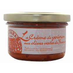 Crème de Poivron aux Olives Vertes de France 90g