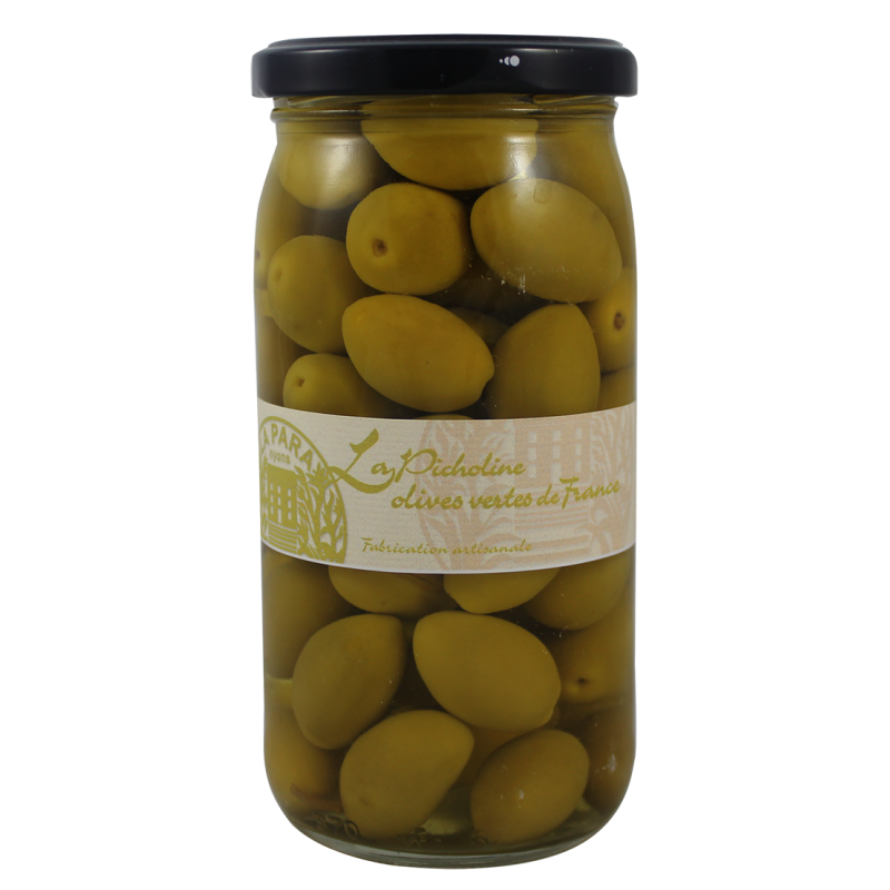 olives vertes picholines 