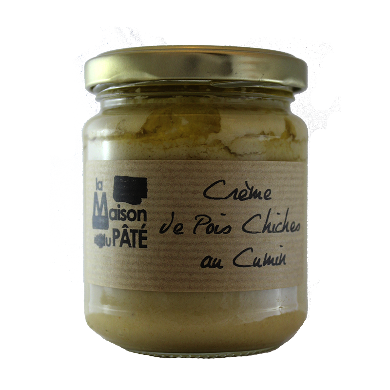 Crème de poix chiches au cumins 210 g