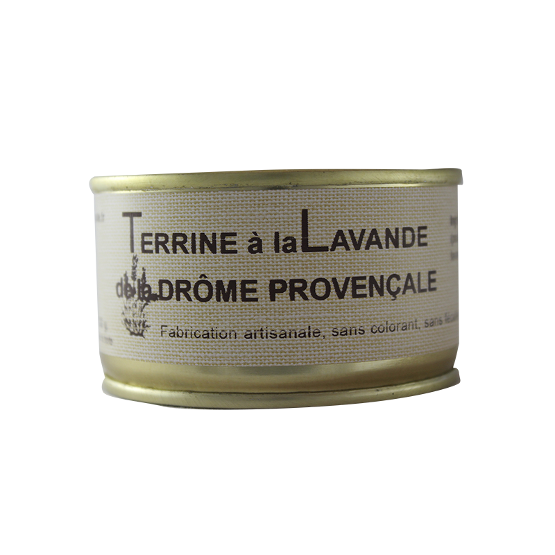 Terrine à la lavande de la Drôme provençale 130 g