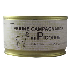 Terrine campagnarde au Picodon
