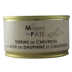 Terrine de Chevreuil aux Noix du Dauphiné et Chartreuse