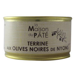 Terrine aux olives noires AOP de Nyons 130 g