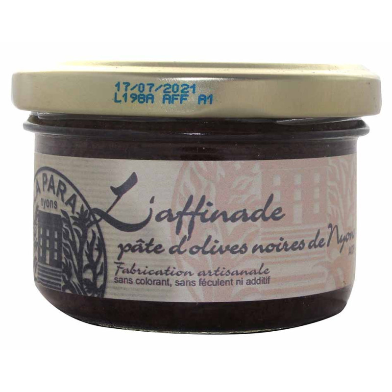 Affinade d'olives noires de Nyons AOP 90 g