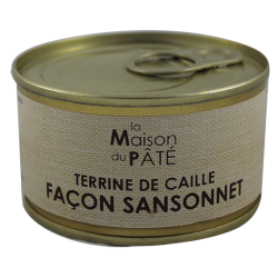 Terrine de Caille Façon Sansonnet 130 g