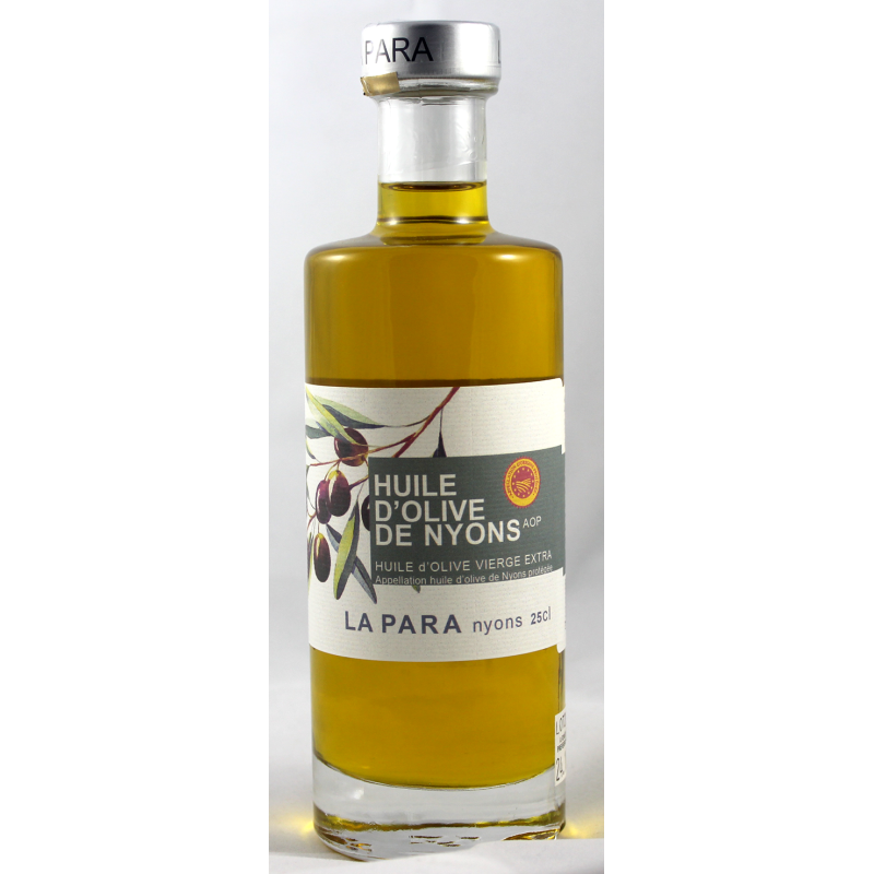 Huile dolive de Nyons Appellation dOrigine Protégée AOP 25cl Huile dolive de Nyons Appellation dOrigine Protégée AOP 25cl