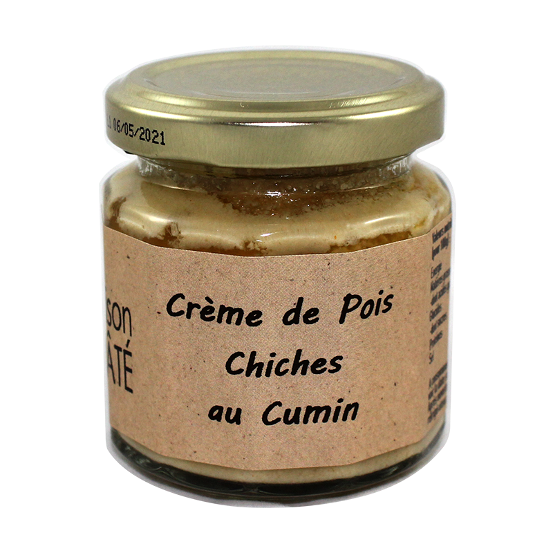 Crème de poix chiches au cumins 210 g