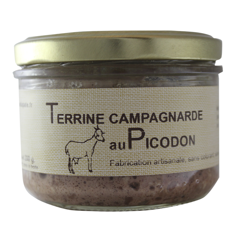 Terrine campagnarde au Picodon 180 g
