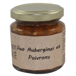 Duo Aubergines et Poivrons 100 g
