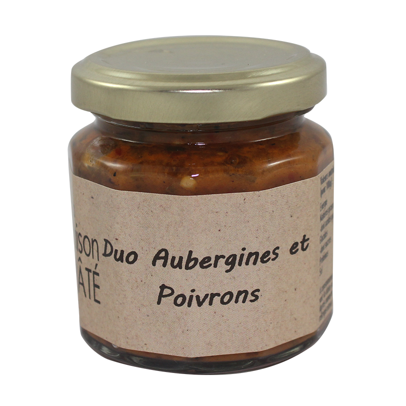 Duo Aubergines et Poivrons 100 g
