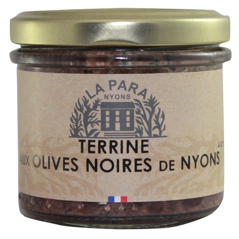 Terrine aux olives noires AOP de Nyons 90 g