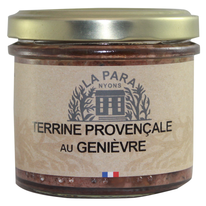 Terrine provençale au genièvre 90 g