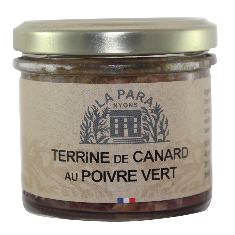 Terrine de Canard au Poivre vert 90 g