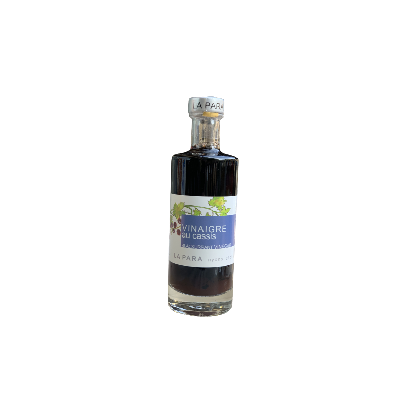 Vinaigre au cassis 25 cl
