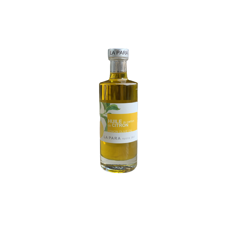 Huile d'Olive au Parfum de citron 25 cl
