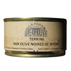 Terrine aux olives noires...