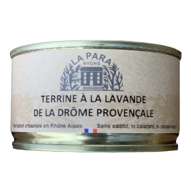 Terrine à la lavande de la Drôme provençale 130 g